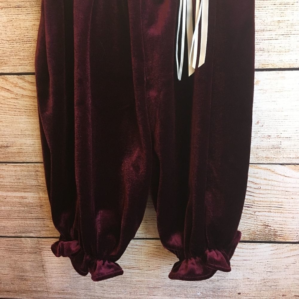 VINTAGE JESSICA ANN VELVET ROMPER - Picture 8 of 8
